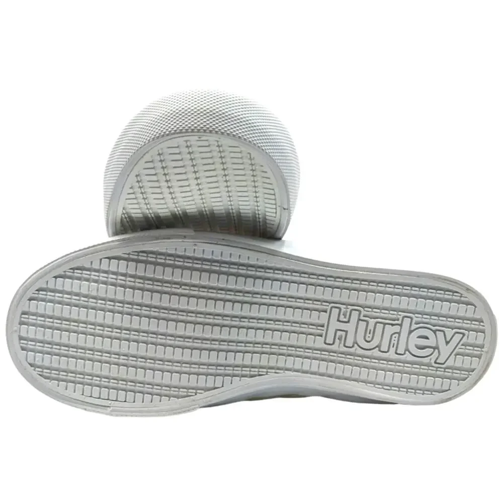 Hurley Fur Lined Womens ARLO PUFF Clog Slip On Loafers Shoes Cream 6 or 7